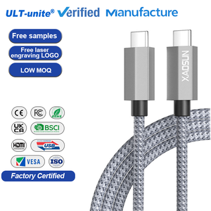 Cable <span class=keywords><strong>de</strong></span> Carga Rápida USB-C a USB-C ULT-unite <span class=keywords><strong>de</strong></span> 60W, Cable Trenzado Premium Personalizado <span class=keywords><strong>de</strong></span> 60W PD, 1.8m 6.6 pies, C a C - Product Image 1