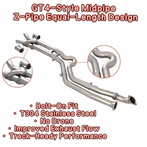 <span class=keywords><strong>Tubo</strong></span> intermedio <span class=keywords><strong>de</strong></span> longitud igualada SS304 en Z <span class=keywords><strong>para</strong></span> sistema <span class=keywords><strong>de</strong></span> <span class=keywords><strong>escape</strong></span> BMW M3/M4 G80/G82 S58 3.0T, tubos <span class=keywords><strong>de</strong></span> <span class=keywords><strong>escape</strong></span> <span class=keywords><strong>para</strong></span> coche con escaneo 3D GT4, mejora <span class=keywords><strong>de</strong></span> potencia - Product Image 1