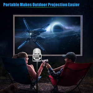 Projecteur intelligent Android BYINTEK HY300 Pro pour la <span class=keywords><strong>Coupe</strong></span> <span class=keywords><strong>du</strong></span> <span class=keywords><strong>Monde</strong></span> <span class=keywords><strong>de</strong></span> <span class=keywords><strong>Football</strong></span> 2026, prise en charge 4K en direct, 180° °   Système <span class=keywords><strong>de</strong></span> cinéma maison rotatif avec correction automatique <span class=keywords><strong>de</strong></span> la distorsion trapézoïdale - Product Image 6