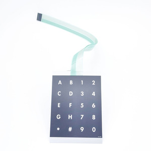 Phẳng loại nhôm kim loại Bảng điều chỉnh màng bàn phím cho máy bán hàng tự động - Product Image 3