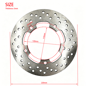 Rotor de Freno para Motocicleta, Apto para Desplazamientos Diarios y <span class=keywords><strong>Viajes</strong></span> de Larga Distancia, Rotor de Freno Multiusos - Product Image 5