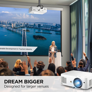 Projecteur DLP Full HD 3000 Lumens à Courte Portée Portable pour Entreprise, Éducation et Cinéma Maison - Product Image 6