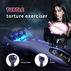 Neuer 10-Modus Penis-Verzögerungstrainer Männlicher Masturbator Erotikspielzeug Automatischer Oraler Höhepunkt Sex-Stimulations-Massage-Vibrator - Product Image 6