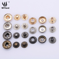 Boutons de jeans les plus vendus, sans nickel, en alliage de zinc léger, forme ronde, couleur personnalisée, boutons de jeans en métal
