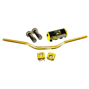 Kit de Manillar de Motocicleta Todoterreno de Aleación de Aluminio PRO, Protector de Pecho Anticolisión, Juego de Empuñaduras de Goma - Product Image 4