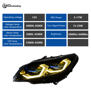 Phare de style laser AKD pour BMW Z4 E89 2009-2016, phare à œil d'ange, assemblage de phare modifié, phare LED, lampe avant, double couleur DRL - Product Image 6