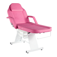 Salon de Massage Chaise de Tatouage Lit de Beauté avec Panier de Rangement Table de Massage Professionnelle Équipement de Salon de Spa pour le Visage Cire de Spa
