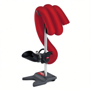 Soporte de manguera flexible rojo con brazo ajustable para herramientas neumáticas - Product Image 2