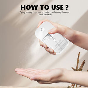 <span class=keywords><strong>Spray</strong></span> Desinfectante de Manos Humectante y Perfumado de 45 ml con Logotipo Personalizado OEM para Adultos, Uso Conveniente, Tamaño de Viaje - Product Image 5