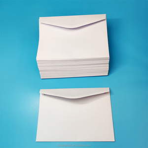 <span class=keywords><strong>Enveloppe</strong></span> en papier kraft blanc C8 81x57 mm 3 1/4\" X 2 1/4\" 6x9.25 24lb A7 <span class=keywords><strong>Enveloppe</strong></span> 5 1/4 X 7 1/4 Auto-adhésive <span class=keywords><strong>avec</strong></span> fenêtre blanche - Product Image 2