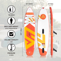 Voile de Windsurf Gonflable Personnalisée 9'-14' pour Planche à Pagaie, Prix Usine 2026