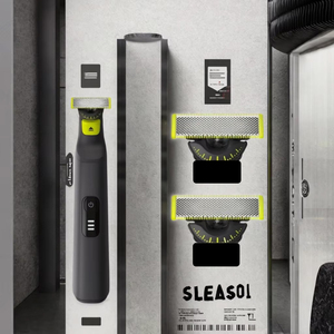 Têtes de coupe jetables pour tondeuse à cheveux électrique, vente en gros d'usine, avec lame de barbier 440C, lames de rechange sûres en acier inoxydable - Product Image 2