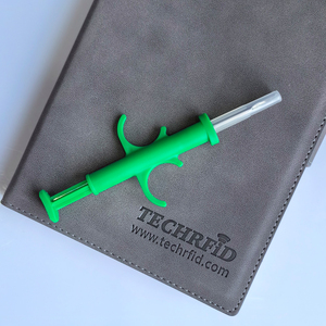 2.12*12mm FDX-B 134.2khz Mini RFID <strong>Microchip</strong> Pet ID Implanted Transponder Syringe for Animal Fish <strong>Dog</strong> Cat Bird Featuring Em4305 - Product Image 1