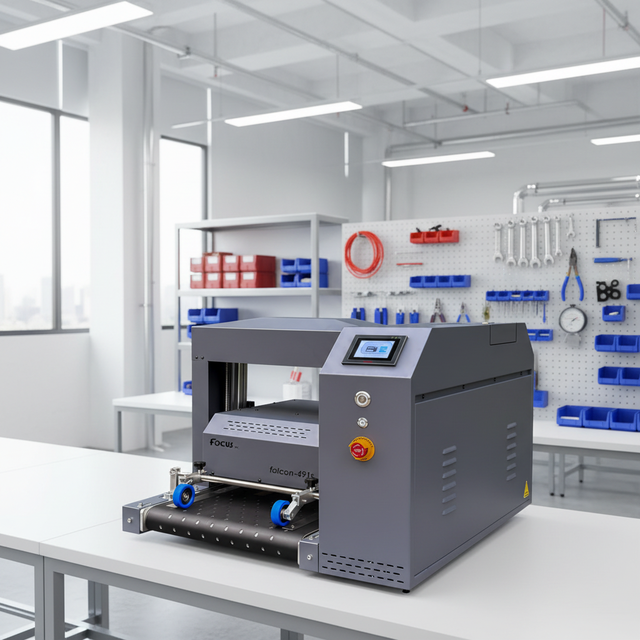 Focus Inc. Vesa-830A Industrial Inkjet UV Label Printing Machine with for I3200 Print Head
