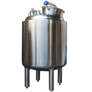 stainless steel aseptic sanitary insulated jacket inox vegetable palm olive edible oil food grade chocolate wine storage tank