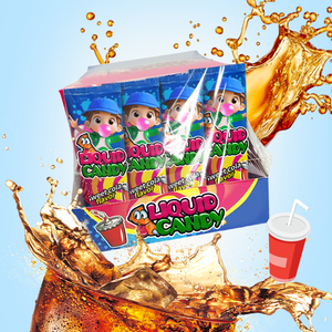 Caramelos al por mayor etiqueta privada personalizada Halal pasta de dientes líquido chicle con sabor a Cola chicle mermelada caramelo niños caramelo juguete ODM - Product Image 1