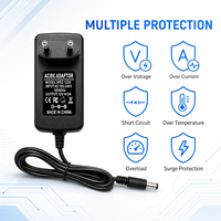 Chargeur mural 12V 3A certifié ODM CCC avec protection contre les courts-circuits, prise EU, adaptateur secteur AC/DC 36W pour moniteur