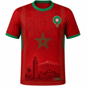 Maglia da Calcio Originale Nazionale Marocchina 2026 Versione Home/Away per Uomo e Donna - Edizione Giocatore e Tifoso - In Vendita - Product Image 1