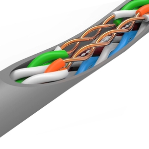 Câble Ethernet haute vitesse personnalisé fabriqué en Chine, rouleau de 305 m, prix compétitif, 24AWG Cat5e 0,5 mm UTP CCA, câble réseau LAN flexible extérieur - Product Image 3
