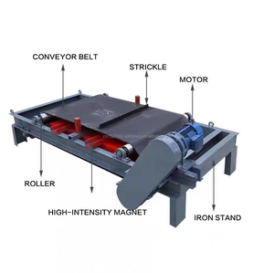 Máy tách từ quá vành đai để loại bỏ và tách các phế liệu kim loại màu - Product Image 6