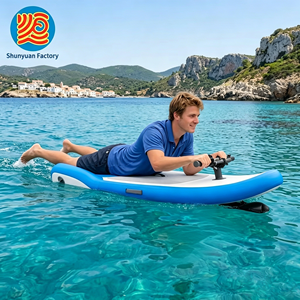 Jet ski gonflable pour enfants avec moteur électrique, plateforme gonflable personnalisée pour yacht, <span class=keywords><strong>bateau</strong></span>, piscine, planche de plongée gonflable en PVC - Product Image 1