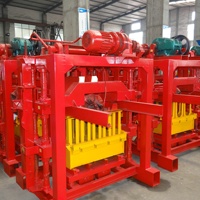 Petit profitbale brique machine QT4-40 manuel brique de bloc de ciment faisant la machine prix