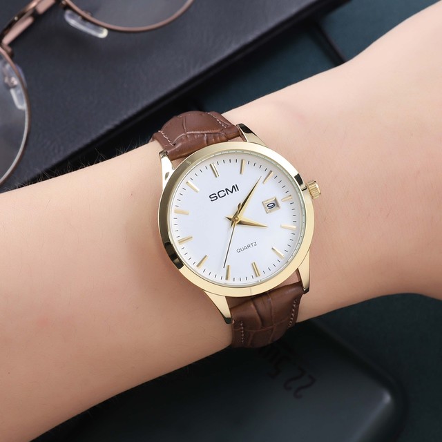 Factory Price Customize Minimalist Fashion Watch Simple Wristwatches Women Leather Watches Custom Logo Watch for Me