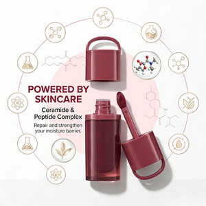 Olio Labbra Idratante Effetto Lucido Rosa Trasparente con Shimmer, Etichetta Privata, Vendita all'Ingrosso - Product Image 4