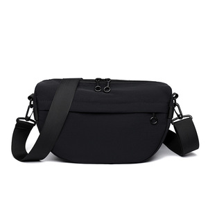 Sac bandoulière tendance <span class=keywords><strong>Tago</strong></span> Paul pour homme, sac messager décontracté, polyvalent, simple, mode urbaine, couleur unie, en nylon durable, toutes saisons - Product Image 2