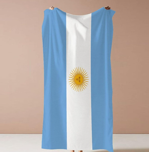 Toalla <span class=keywords><strong>de</strong></span> playa <span class=keywords><strong>de</strong></span> secado rápido con estampado <span class=keywords><strong>de</strong></span> <span class=keywords><strong>bandera</strong></span> <span class=keywords><strong>de</strong></span> <span class=keywords><strong>Argentina</strong></span>, toalla <span class=keywords><strong>de</strong></span> natación perfecta para piscina, baño, gimnasio, Camping, senderismo, Fitness - Product Image 1