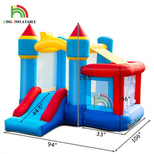 Kids Party Jumping buttafuori gonfiabili Commercial Child <span class=keywords><strong>Play</strong></span> Time Jump castelli rimbalzanti Adult Bouncy Bounce House Combo - Product Image 6