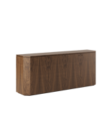 Buffet de luxe moderne en bois, meuble de rangement à 4 portes pour chambres parentales, mobilier de luxe pour hôtels et villas