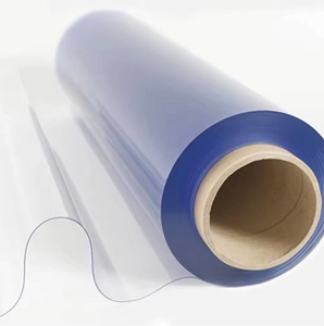 Rouleau de feuille de PVC transparente souple, semi-rigide, rigide, feuille de plastique PVC transparente avec options personnalisées de résistance aux UV et aux flammes - Product Image 1
