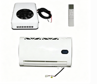Climatiseur de stationnement split 12V 24V 2600W 50A à double ventilateur pour camping-car, bus, camion, remorque, motorhome, tracteur