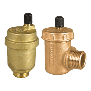 Valvola di Sfiato Automatica JOLLY con Connessione Verticale 3/8\" per Radiatori - Product Image 1