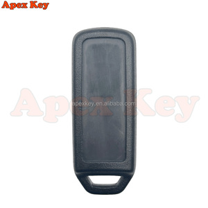 Remplacement de clé de moto intelligente Hon-da de haute qualité, coque en ABS noire - Product Image 4