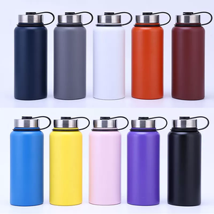 Nuevas botellas de agua deportivas reutilizables de acero inoxidable en una variedad de colores se venden bien. - Product Image 5