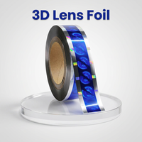 Échantillons Gratuits Disponibles – Rouleaux de Film Holographique Argenté 3D pour Estampage à Chaud, Idéal pour Emballage de Boîtes Cadeaux