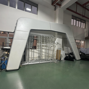 Expositor <span class=keywords><strong>de</strong></span> Aluminio Metálico con Banner <span class=keywords><strong>de</strong></span> Tela para Eventos Deportivos, Arco Portátil Decorativo para <span class=keywords><strong>Fondo</strong></span> <span class=keywords><strong>de</strong></span> Uso en Exteriores - Product Image 6