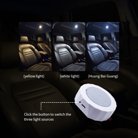 Lampe de lecture LED rechargeable par USB pour voiture, lumière d'ambiance intérieure de haute qualité, compatible avec la décoration de véhicule
