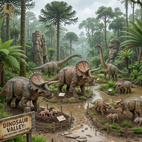 Dinosaure animatronique grandeur nature pour extérieur, certifié CE, pour parcs à thème, musées, événements – Fournisseur mondial pour projets