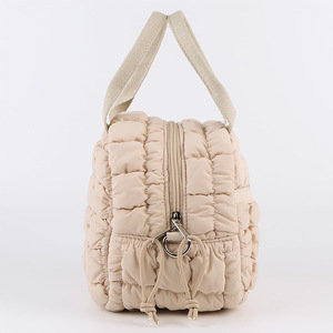 Bolsa de almuerzo con aislamiento para mujer, bolsa de almuerzo acolchada de felpa con diseño de globo, bolsa de almuerzo térmica a prueba de fugas con bolsillo frontal - Product Image 2