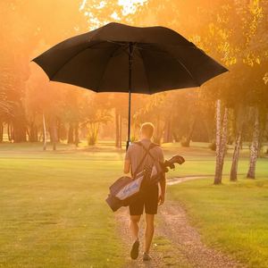 Parapluies de golf extra larges de haute qualité, protection UV, coupe-vent, imperméables, à simple parapluie - Product Image 6