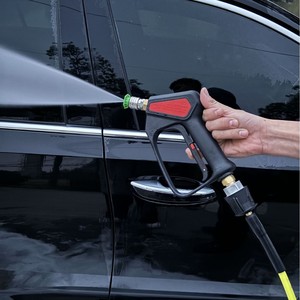 Pistolet de lavage haute pression Stim FR-009 5075 PSI 40 LPM avec 5 embouts pour lavage de voiture - Product Image 2
