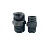 Raccord mâle en acier au carbone fileté BSPT/NPT, peint en noir, certifié ISO pour système de pipeline d'eau et de gaz, classe 150