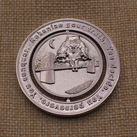 Moneda Conmemorativa, Monedas Antiguas, Fundición a Presión, Impresión UV, Chapada en Oro para Graduación