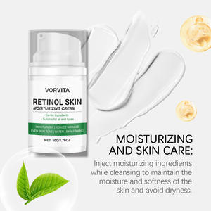 Crème <span class=keywords><strong>hydratante</strong></span> au rétinol de haute qualité, vitamine E, crème anti-âge anti-rides, crème pour le visage au rétinol, 50 g - Product Image 2