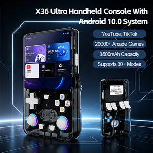 New Huyo X36 Ultra Retro Handheld <b>Game</b> Console 4.2inch 720x720 Screen 3500mAh Battery Portable 64G Open-source System Wi-Fi - Product Image 3