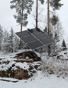 Sunchaser Cung Cấp Trực Tiếp Tùy Biến Đầy Đủ Tự Động 5 KW Năng Lượng Mặt Trời PV Hệ Thống Theo Dõi Năng Lượng Mặt Trời Khung 2 Trục PV Mặt Trời Tracker - Product Image 5