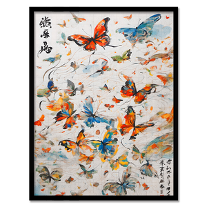 Venta al por Mayor de 1000 Piezas de Rompecabezas Personalizados con Diseño de <span class=keywords><strong>Mariposas</strong></span> de Dibujos Animados, Recubrimiento UV, Impresión a Todo Color en Múltiples Materiales, Diseño de Fábrica - Product Image 1